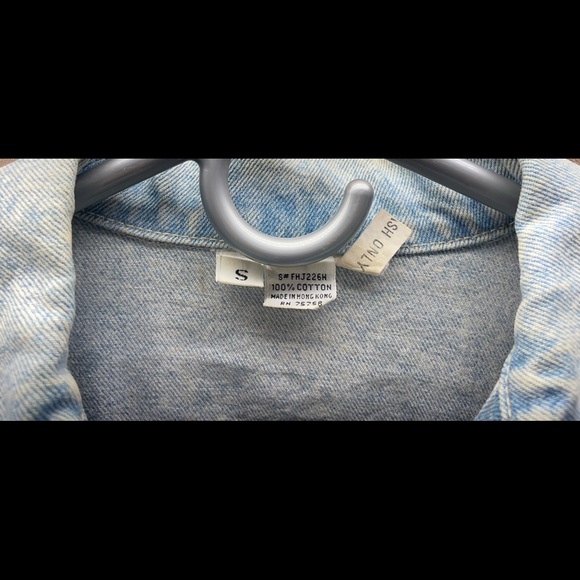 Vintage LA Gear Blinged Out Denim Jacket - Picture 3 of 8